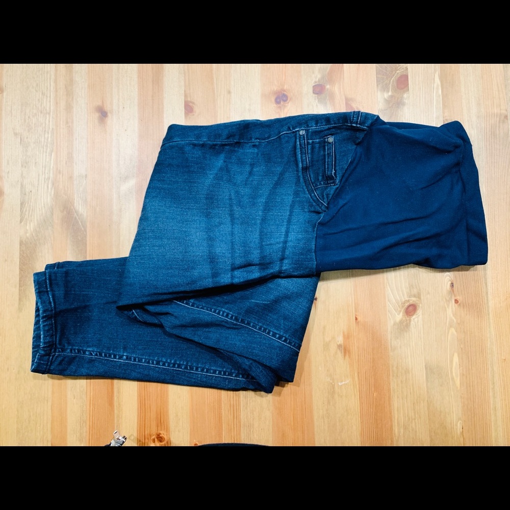 Indigo Blue Secret Fit Skinny Maternity Jeans